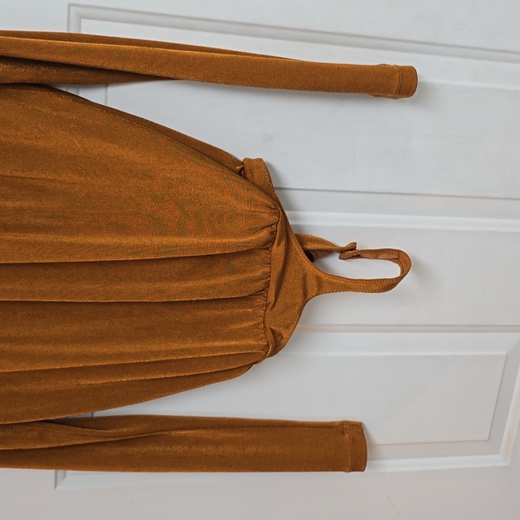 Turnt Bodysuit in Honey Ginger Free People - Picture 8 of 13